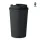 PLA duplafalú pohár 350 ml (Fekete)