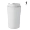 PLA duplafalú pohár 350 ml (Fehér)