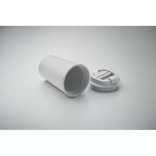 PLA duplafalú pohár 350 ml (Fehér)