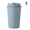 PLA duplafalú pohár 350 ml (Petrolkék)