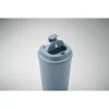 PLA duplafalú pohár 350 ml (Petrolkék)
