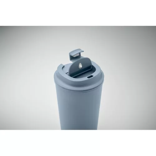 PLA duplafalú pohár 350 ml (Petrolkék)
