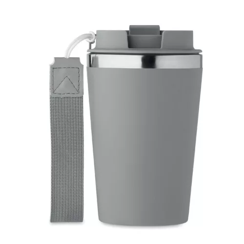 Duplafalú pohár 350 ml (Kőszürke)