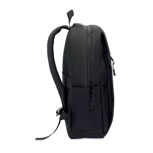 RPET 15 colos laptop hátizsák (Fekete)