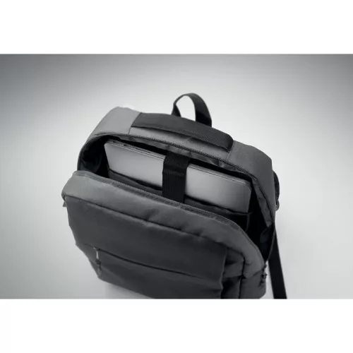 RPET 15 colos laptop hátizsák (Kőszürke)