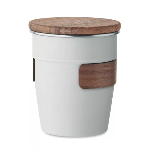 Szimplafalú pohár 350 ml (Fehér)