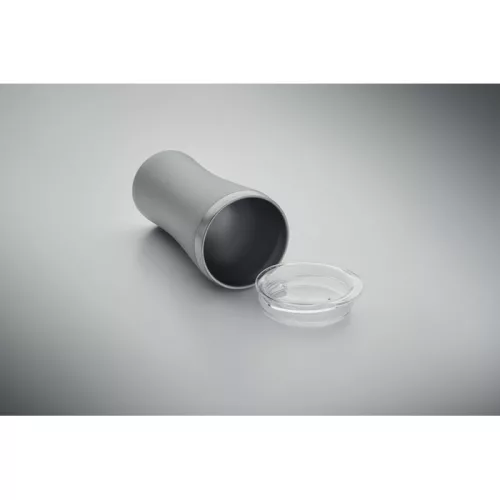 Kis duplafalú pohár 160 ml (Szürke)