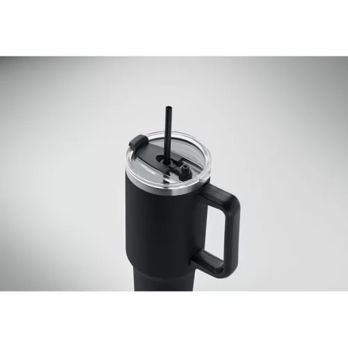 Duplafalú pohár 1200ml (Fekete)
