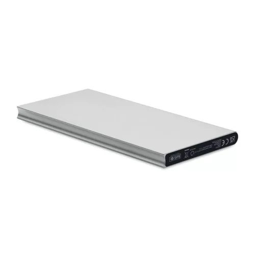 8000 mAh powerbank akkumulátor (Matt Ezüst)