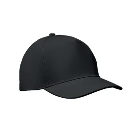 5 panel baseball sapka 180 gr (Fekete)