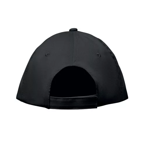 5 panel baseball sapka 180 gr (Fekete)