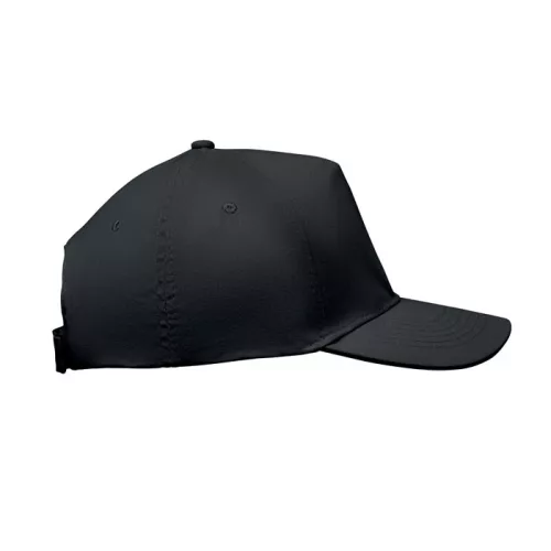 5 panel baseball sapka 180 gr (Fekete)
