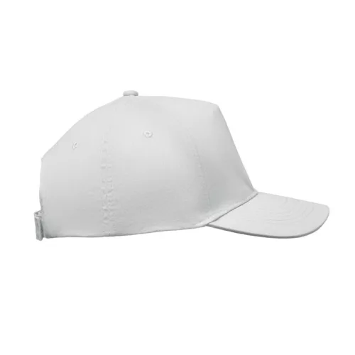 5 panel baseball sapka 180 gr (Fehér)