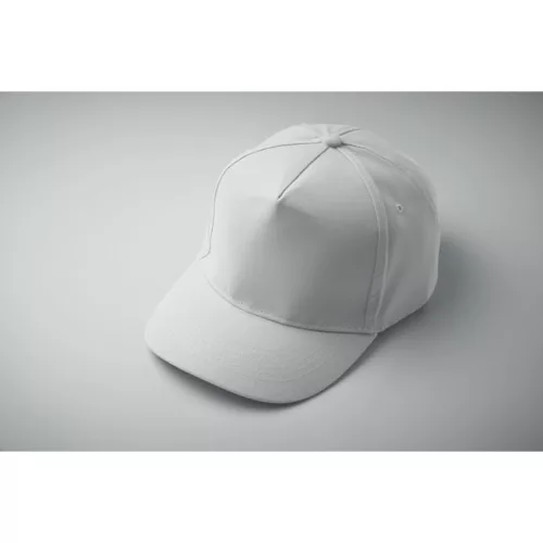 5 panel baseball sapka 180 gr (Fehér)