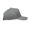 5 panel baseball sapka 180 gr (Szürke)