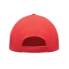 5 panel baseball sapka 180 gr (Fehér/piros)
