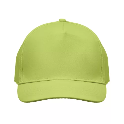 5 panel baseball sapka 180 gr (Lime)