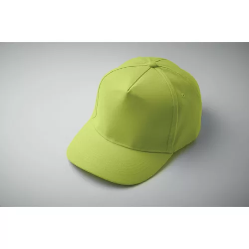 5 panel baseball sapka 180 gr (Lime)