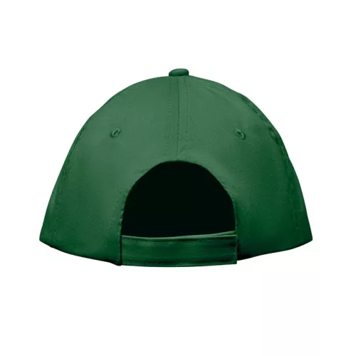 5 panel baseball sapka 180 gr (Sötétzöld)