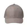 6 paneles pamut baseball sapka (Szürke)