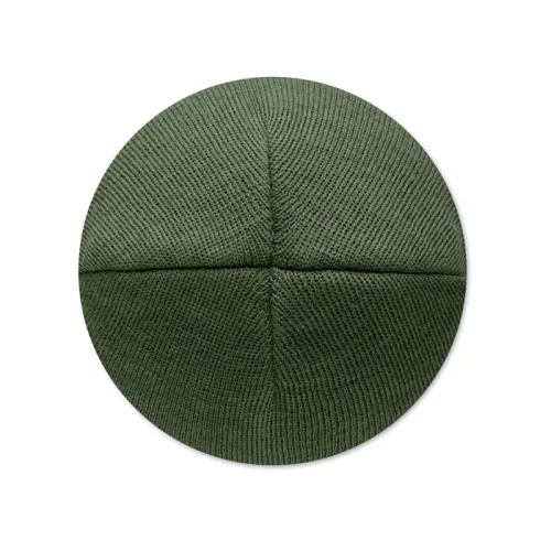 Uniszex sapka RPET poliészter (Sötétzöld)