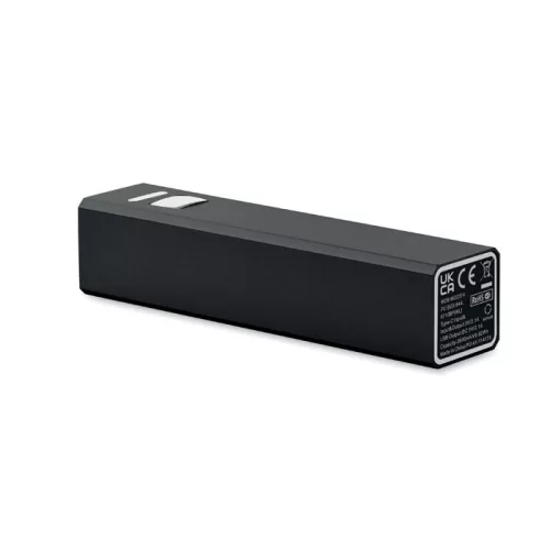 2600 mAh powerbank akkumulátor (Fekete)