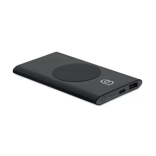 5000mAh 15W vez.n. powerbank (Fekete)