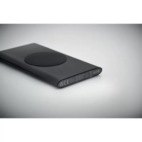 5000mAh 15W vez.n. powerbank (Fekete)