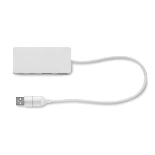 4 portos USB hub, 27,5cm kábel