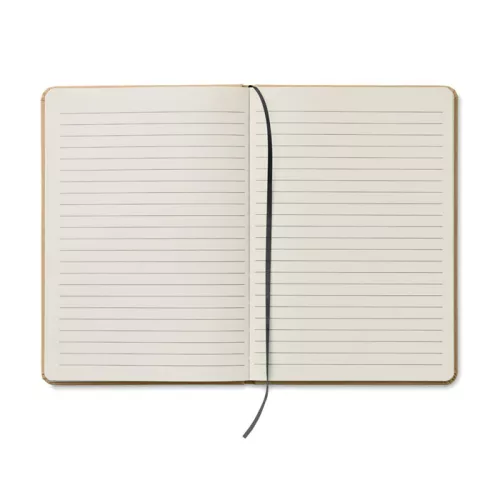A5 notesz újrahaszn. kartonból (Fekete)