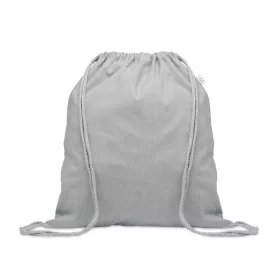 Újrah. 140g húzózsinóros táska (Szürke)