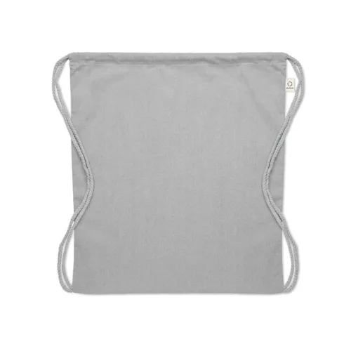 Újrah. 140g húzózsinóros táska (Szürke)
