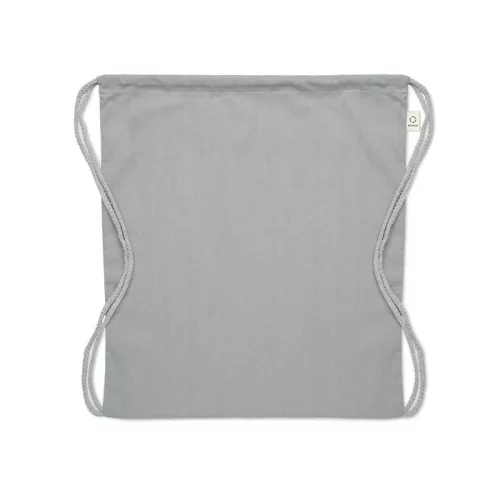 Újrah. 140g húzózsinóros táska (Szürke)