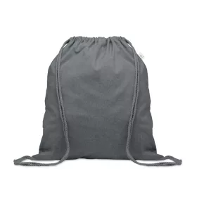 Újrah. 140g húzózsinóros táska (Kőszürke)