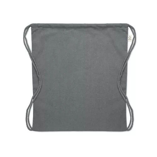 Újrah. 140g húzózsinóros táska (Kőszürke)