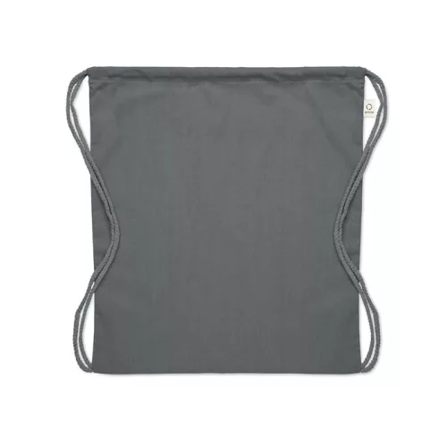 Újrah. 140g húzózsinóros táska (Kőszürke)