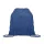 Újrah. 140g húzózsinóros táska (Királykék)