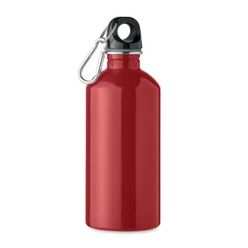 Újrah.rozsdam.acél palack 500ml (Piros)