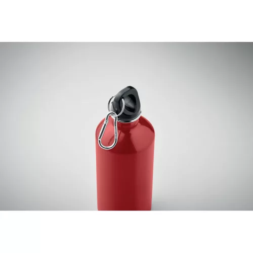 Újrah.rozsdam.acél palack 500ml (Piros)