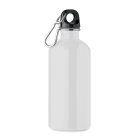 Újrah.rozsdam.acél palack 500ml (Fehér)