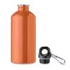 Újrah.rozsdam.acél palack 500ml (Narancssárga)