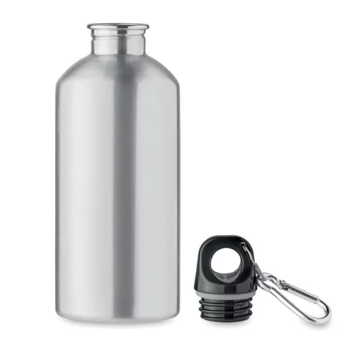 Újrah.rozsdam.acél palack 500ml (Matt Ezüst)