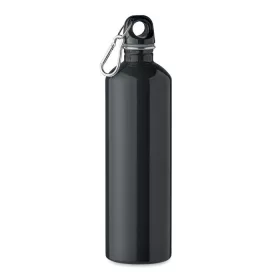 Újrah.rozsdam.acél palack 750ml (Fekete)