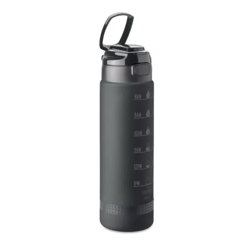 RPET sportkulacs 1 liter (Fekete)