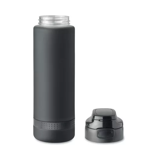 RPET sportkulacs 1 liter (Fekete)