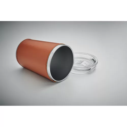 Duplafalú pohár 350 ml (Barna)