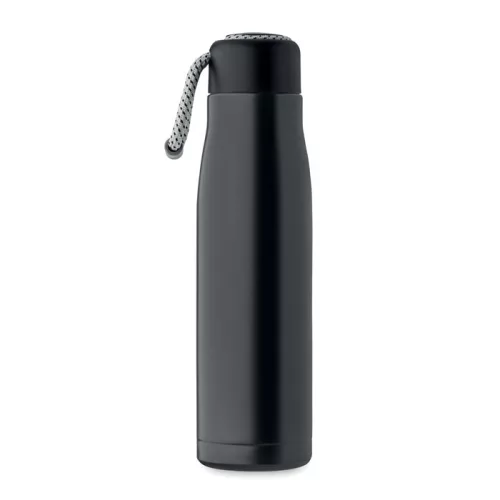Duplafalú palack 500 ml (Fekete)