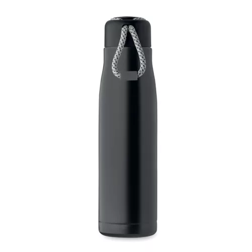 Duplafalú palack 500 ml (Fekete)