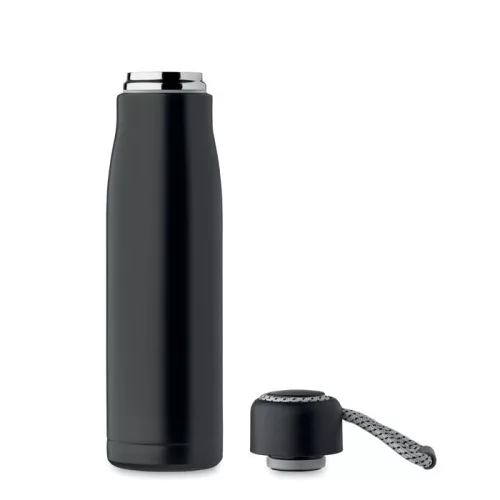 Duplafalú palack 500 ml (Fekete)