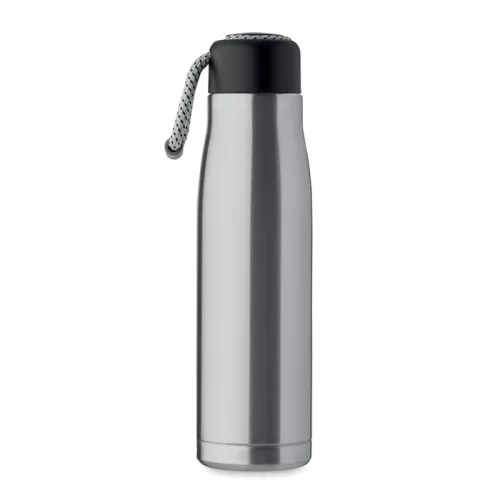 Duplafalú palack 500 ml (Matt Ezüst)